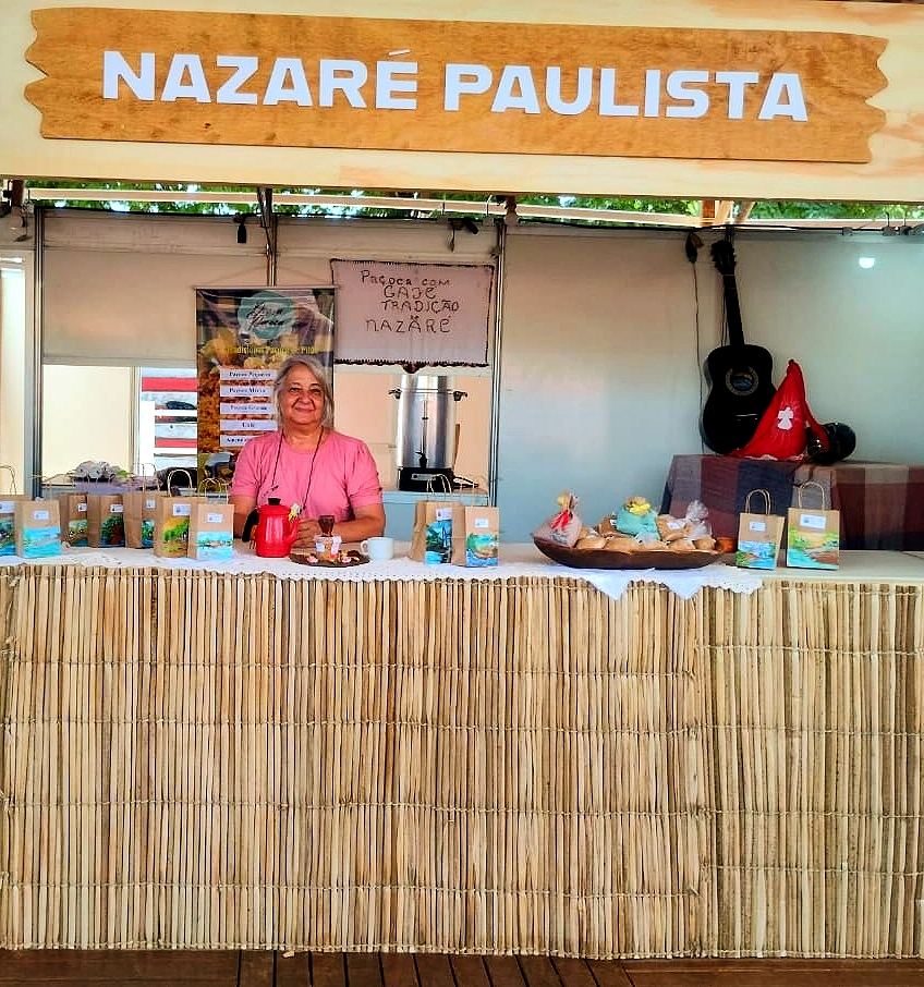 Foto da família no sítio